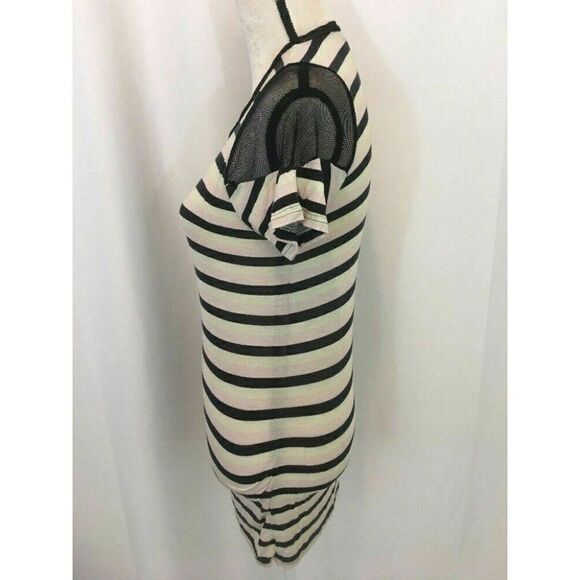 Pencey Standard Striped Mesh short sleeve top t shirt - Picture 4 of 8